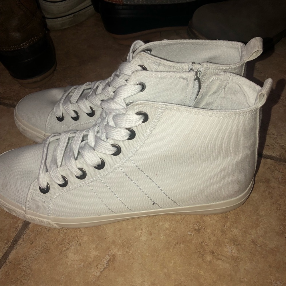 “Sunny” high top sneaker from Maurices.